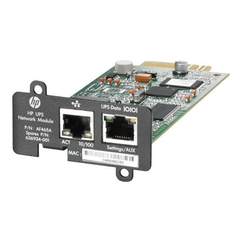 AF465A - HP UPS Power Management Mini Slot Serial Ethernet
