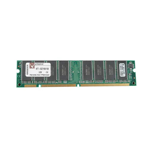 KTT-EQ7100/128 - Kingston 128MB PC100 Non-ECC Unbuffered Memory Module