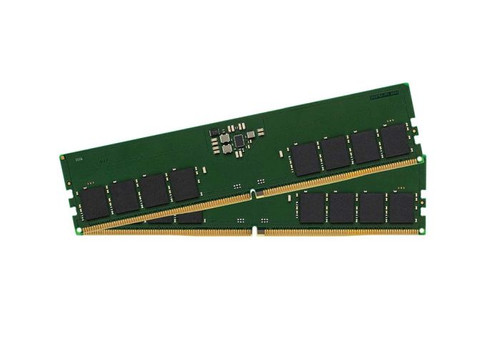 KVR48U40BS8K2-32 - Kingston 32GB Kit (2 x 16GB) DDR5 4800MHz Non-ECC Unbuffered DIMM CL40 1Rx8 1.1V 288-pin Memory Module