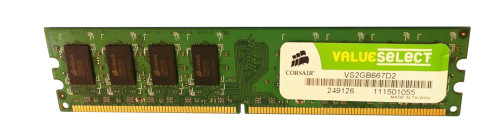 VS2GB667D2 - Corsair 2GB DDR2-667MHz CL5 240-Pin DIMM