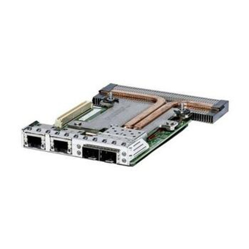 C63DV - Dell Intel X520 Dual-Ports DA/SFP+ 10Gbps + I350 Dual-Ports 1Gbps Network Daughter Card