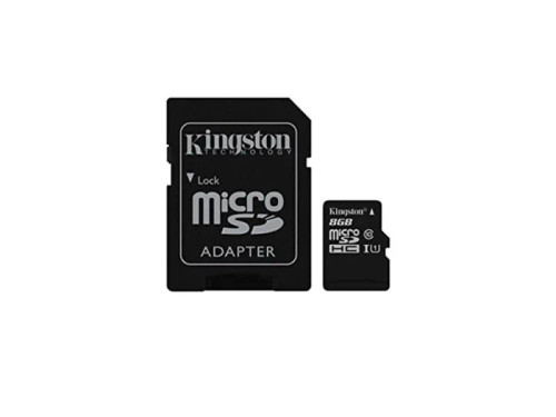 SDC10G2/8GBCR - Kingston Technology 8GB Class 10 UHS-I microSDHC Memory Card