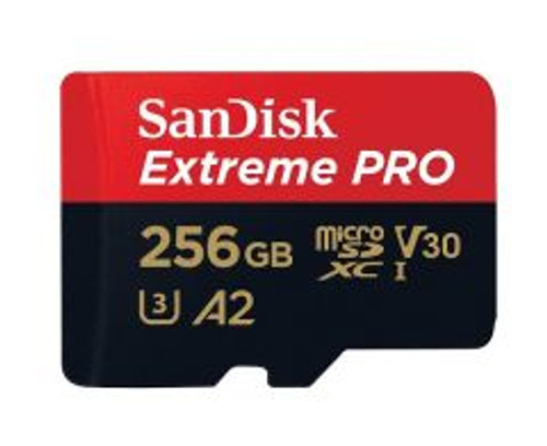 SDSQXCZ-256G-GN6MA - SanDisk 256GB Micro SDXC Extreme Pro Memory Card