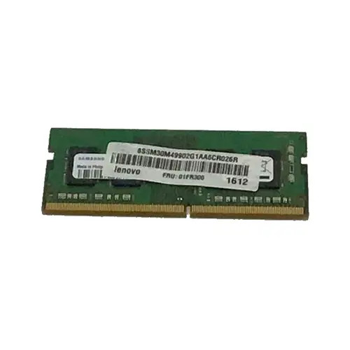 01FR300 - Lenovo 4GB DDR4-2400MHz PC4-19200 260-Pin SoDIMM Memory