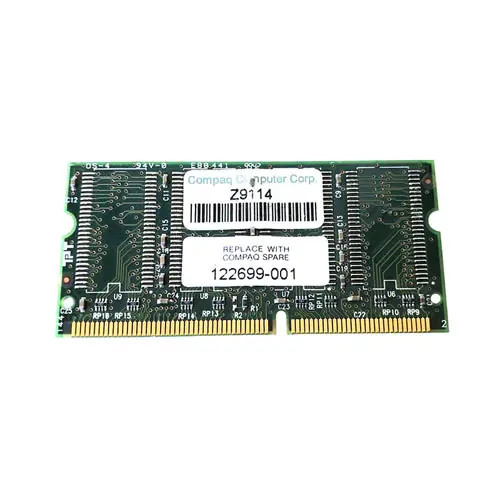 122699-001 - HP 32MB 100MHz PC100 CL2 144-Pin SODIMM