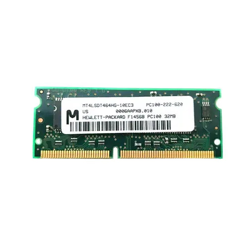 F1456B - HP 32MB 100MHz PC100 CL2 144-Pin SoDIMM