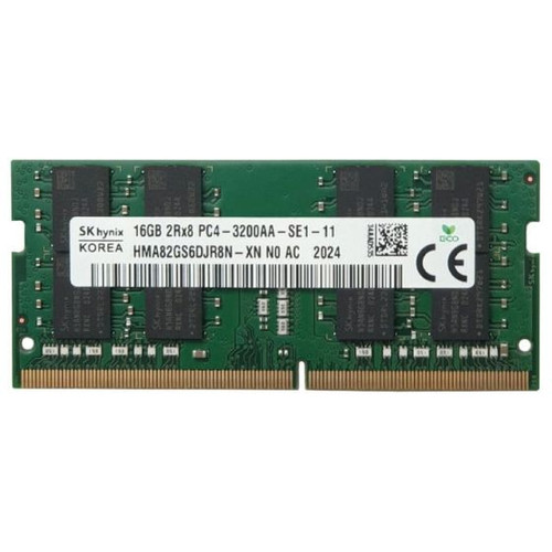 HMA82GS6DJR8N-XN - Hynix 16GB PC4-25600 DDR4-3200MHz non-ECC Unbuffered CL22 260-Pin SoDimm 1.2V Dual Rank Memory Module