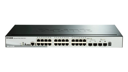 DGS-1510-28P - D-LINK 28-Port PoE+ Stackable Switch