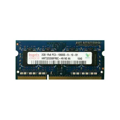 HMT325S6BFR8C-H9N0-AA - HYNIX 2GB DDR3-1333MHz CL9 SoDIMM Memory