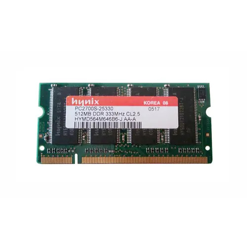 HYMD564M64B6-J - HYNIX 512MB DDR-333 PC2700 CL2.5 200-Pin SoDIMM