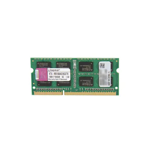 KTA-MB1066K2/8GETR - Kingston 8GB DDR3-1066MHz CL7 204-Pin SoDIMM Memory