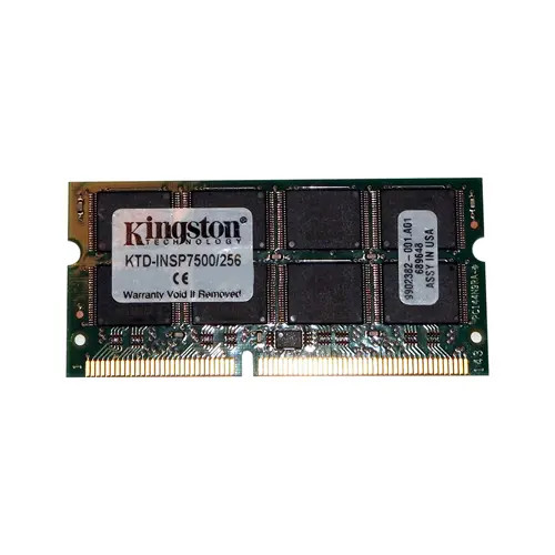 KTD-INSP7500/256 - Kingston Technology 256MB 100MHz PC100 CL2 144-Pin SoDIMM