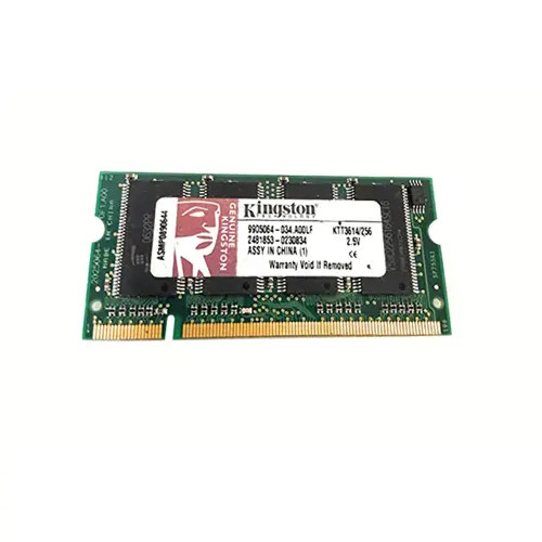 KTT3614 - Kingston Technology 256MB DDR-266 PC2100 CL2.5 200-Pin SoDIMM