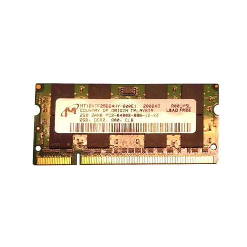 MT16HTF2566HY-800E1 - MICRON 2GB DDR2-800MHz PC2-6400 200-Pin SoDIMM Memory