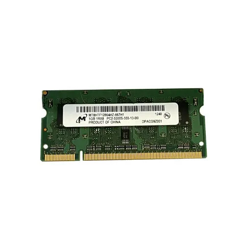 MT8HTF12864HZ-667H1 - MICRON 1GB DDR2-667MHz PC2-5300 200-Pin SoDIMM Memory