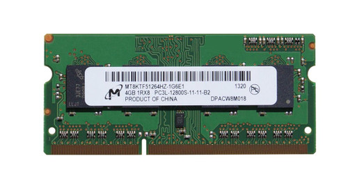 MT8KTF52164HZ-1G6 - MICRON 4GB DDR3-1600MHz CL11 204-Pin SoDIMM