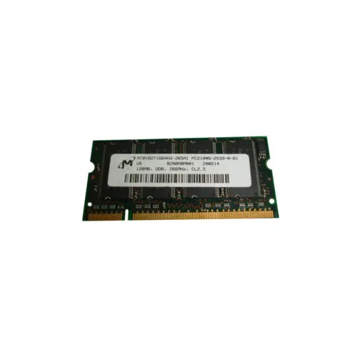 MT8VDDT1664HG-265A1 - MICRON 128MB DDR-266MHz PC2100 200-Pin SoDimm Memory