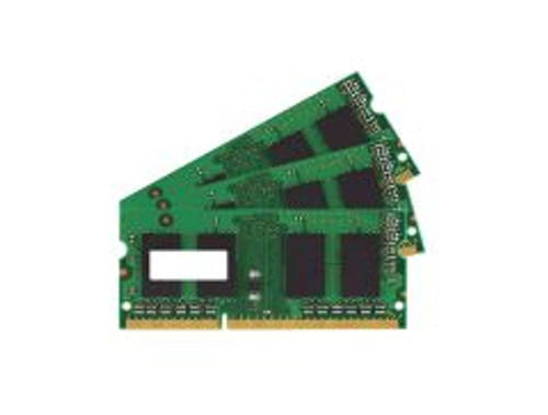 QF692AV - HP 6GB Kit (3 X 2GB) PC3-10600 DDR3-1333MHz non-ECC Unbuffered CL9 SoDIMM Dual-Rank Memory