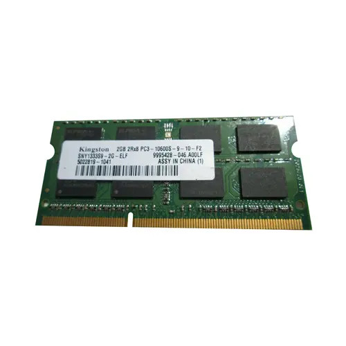 SNY1333S9-2G-ELF - Kingston 2GB DDR3-1333 PC3-10600 Unbuffered SoDIMM Memory Module