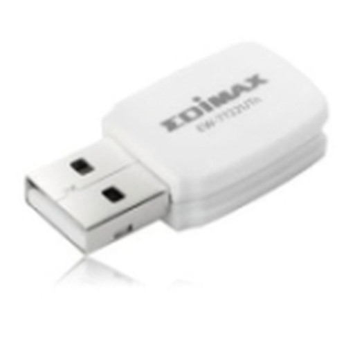 EW-7722UTN Edimax IEEE 802.11n Wi-Fi Adapter for Desktop Computer USB 300 Mbit/s 2.48 GHz ISM External