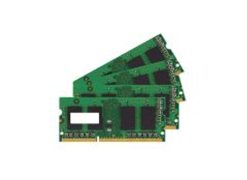 WX701AV - HP 8GB Kit (4 X 2GB) PC3-10600 DDR3-1333MHz non-ECC Unbuffered CL9 SoDIMM Dual-Rank Memory