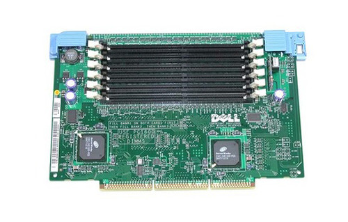 W6222 - Dell 6-Slot DIMM Memory Riser Card