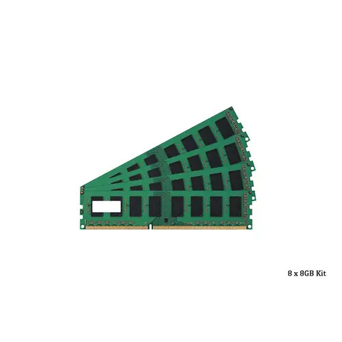 G5D35AV - HP 64GB Kit 8 X 8GB PC3-14900 DDR3-1866MHz ECC Unbuffered CL13 UDIMM Dual-Rank Memory