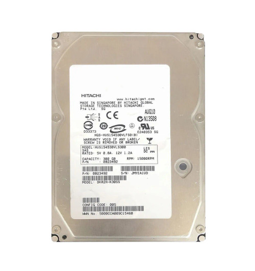 HUS154530VLS300 - Hitachi 300GB 15000RPM SAS 3Gb/s 3.5" HDD