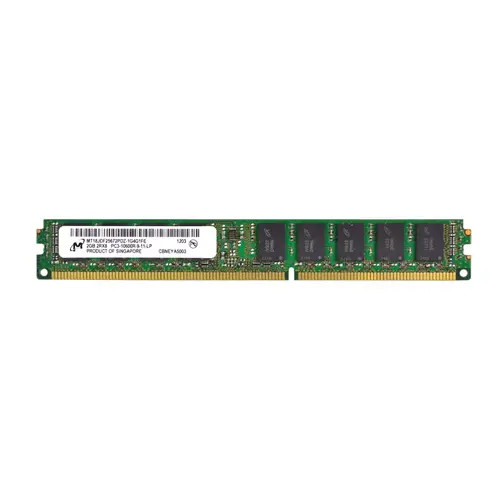 MT18JDF25672PDZ-1G4G1FE - Micron 2GB PC3-10600 DDR3-1333MHz ECC Registered CL9 RDIMM VLP Dual-Rank Memory Module