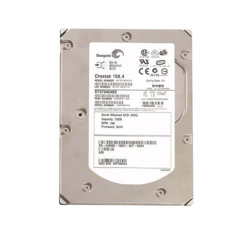 J8090 - Dell 73GB 15000RPM SAS 3.5" HDD with Tray