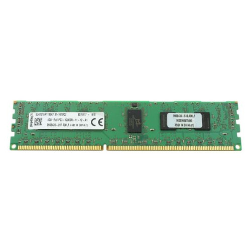 SL4D316R11S8KF - Kingston 4GB PC3-12800 DDR3-1600MHz ECC Registered CL11 RDIMM Single-Rank Memory Module