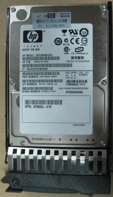 HP MB4000FCWDK 4tb 7200rpm Sas 6gbps 3.5inch Lff Midline Hot Swap Hard Drive With Tray