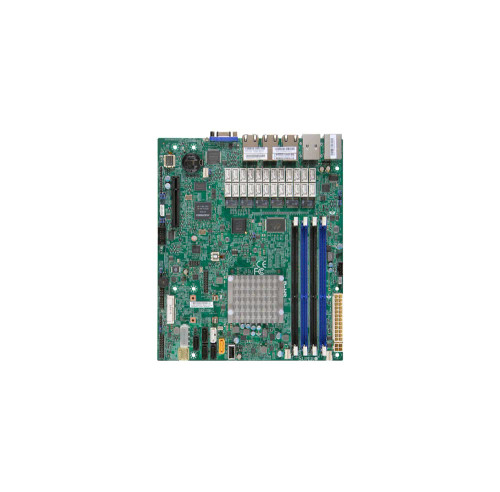 MBD-A1SRM-LN7F-2358 - SuperMicro FCBGA-1283 Atom C2358 DDR3 2x DIMM Motherboard