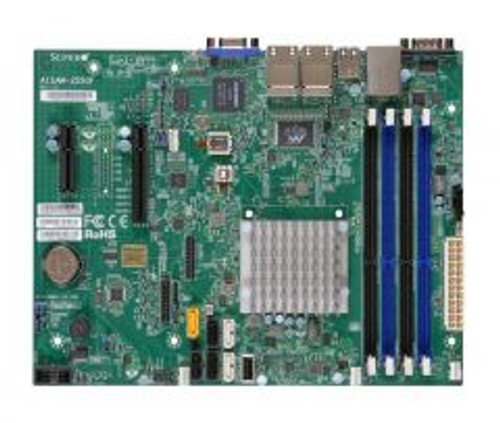 X9SBAA-F-B - Supermicro Intel Atom S1260 2.0GHz/ DDR3/ SATA3/USB3.0/ V/2GbE/ Mini-ITX Motherboard / CPU Combo