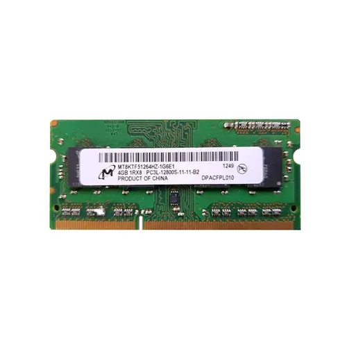 MT8KTF51264HZ-1G6E1 - Micron 4GB DDR3-1600 PC3-12800 Unbuffered Memory Module