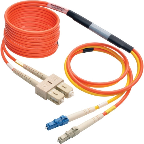 N425-03M - Tripp Lite LC/MC to SC 3M Fiber Patch Cable