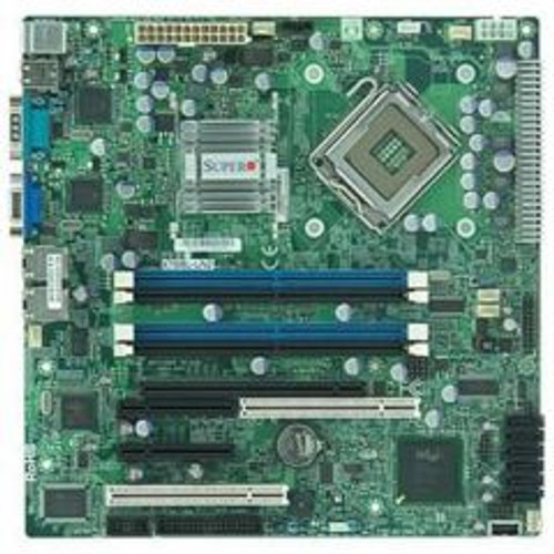 MBD-X7SBL-LN2 - SuperMicro 3200 LGA775 QC Max-8GB DDR2 Micro-ATX 2 PCI Express 8 2 PCI VID 2Gbe IPMI Server Motherboard