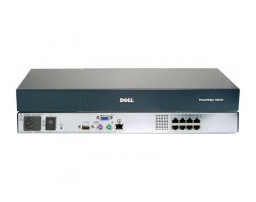 0PY252 - Dell 8-Port RJ-45 VGA Serial KVM Console Switch