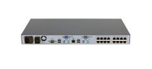 AF601A - HP AF601A 2x1x16 IP Console Switch with Virtual Media 16 x 2 16 x RJ-45 Keyboard/Mouse/Video 1U Rack-mountable