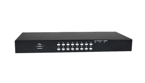 AMX5030-001 - Avocent 16-Port Cat5 KVM Switch Rack-Mountable