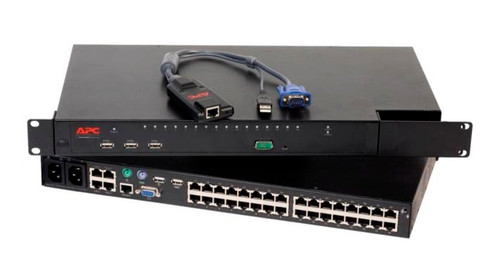 J1473A - HP 4 Port KVM Console Switch Connect up to 4 Computers to a Single Monitor Keyboard and Mouse Rack Mounting