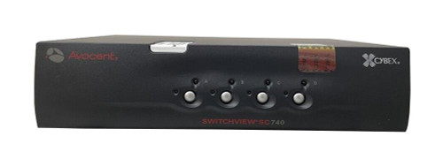 SC740C-001 - AVOCENT 4-Port KVM Audio Switch Console Unit