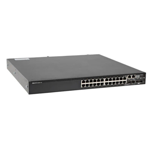 0CTP7D - Dell 24-Port PoE+ Gigabit 2x SFP+ Layer3 Network Switch