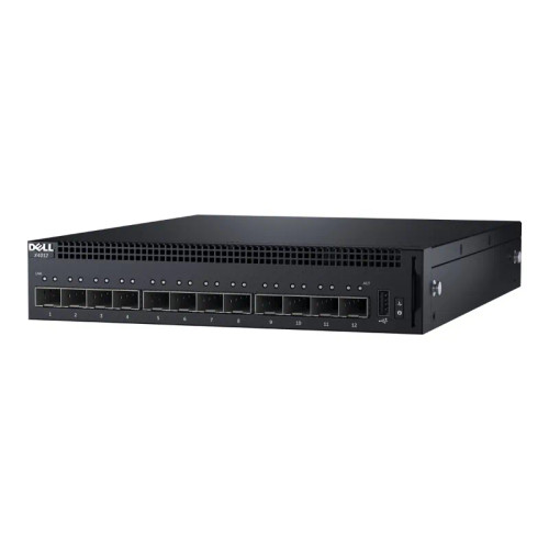 0X4012 - Dell 12-Port SFP+ 10GbE Layer 2 Network Switch