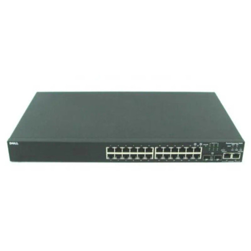 8H409 - Dell 24-Port 10/100 Managed Rack-mountable Network Switch