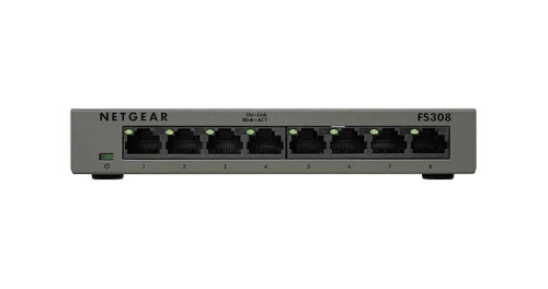 FS308 - NetGear 8-Port 10/100 Fast Ethernet Network Switch
