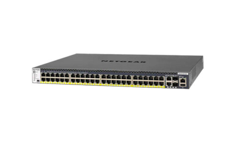 GSM4352PA - NetGear 48-Port PoE+ 2x 10GBase-T 2x SFP+ Managed Switch