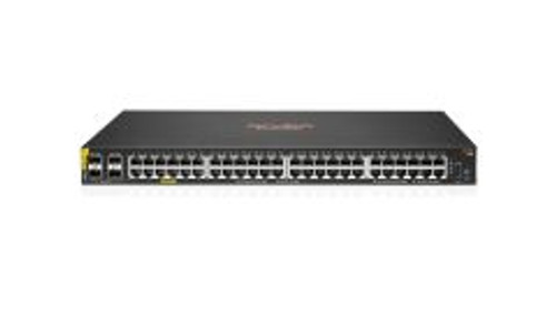 JL675A - Aruba 6100 48G Class4 PoE 4SFP+ 370W Switch - 48 Ports - 3 Layer Supported - Modular - 45 W Power Consumption - 370 W PoE Budget - Twisted Pair