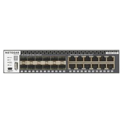 XSM4324S-100NES - NetGear 12-Port 10GBase-T 12-Port SFP+ Layer3 Switch