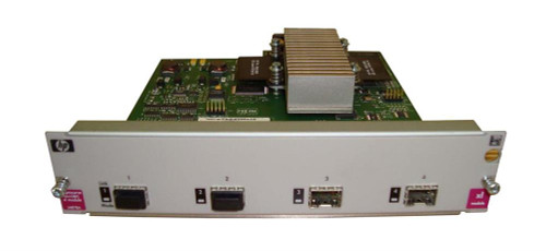 J4878-60301 - HP 4-Port 1000Base-T SFP mini-GBIC Network Switch